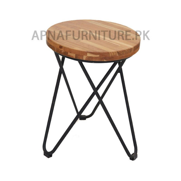 Eses Iron legs Backless Stool Apnafurniture.pk Restaurant Furniture