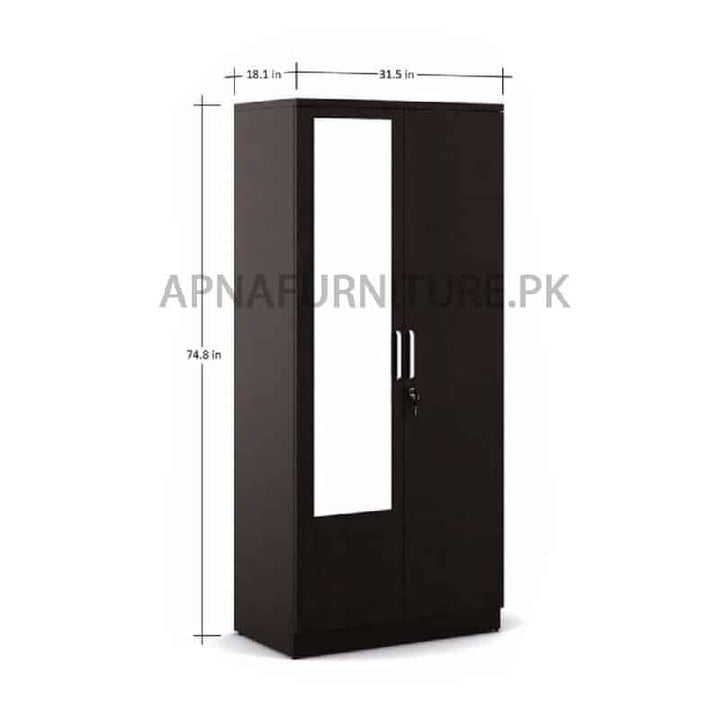 Buy Aubree Two Door Wardrobe at Best Price Online in Pakistan on Apnafurniture.pk