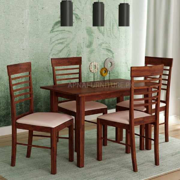 Buy Chloe 4 Seater Dining Table Set at Best Price Online in Pakistan on Apnafurniture.pk