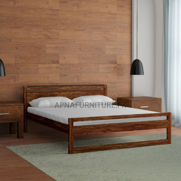 Buy Jacob Double Bed at Best Price Online in Pakistan on Apnafurniture.pk