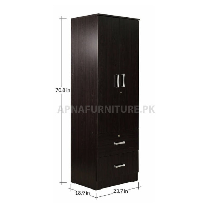 Buy Mya Two Door Wardrobe at Best Price Online in Pakistan on Apnafurniture.pk