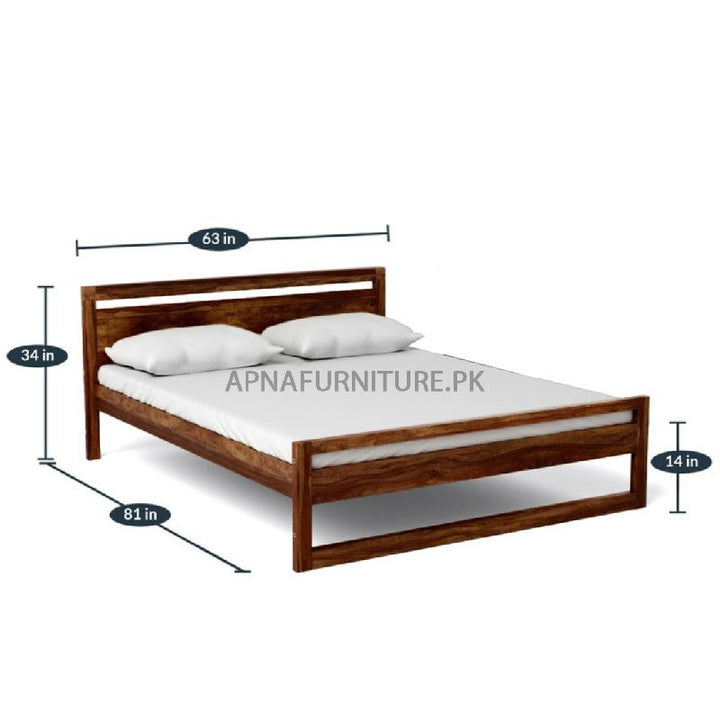 Buy Jacob Double Bed at Best Price Online in Pakistan on Apnafurniture.pk