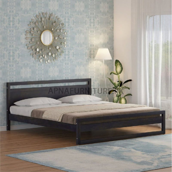 Buy Charlotte Double Bed (Solid Wood Structure) at Best Price Online in Pakistan on Apnafurniture.pk