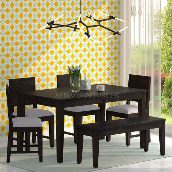 Buy Addison 6 Seater Dining Table Set at Best Price Online in Pakistan on Apnafurniture.pk