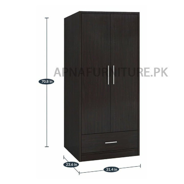 Buy Maxob Two Door Wardrobe at Best Price Online in Pakistan on Apnafurniture.pk
