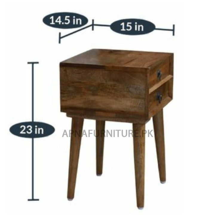 Buy Hubert Bedside Table at Best Price Online in Pakistan on Apnafurniture.pk