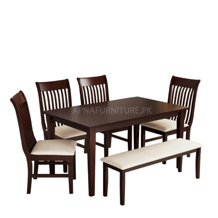 Buy Anno 6 Seater Dining Table Set at Best Price Online in Pakistan on Apnafurniture.pk