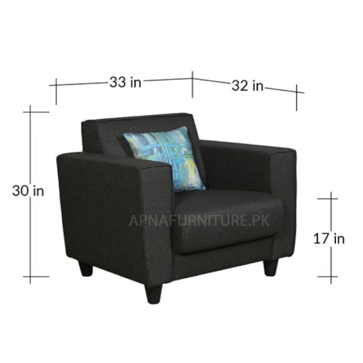 Buy Alva Single Sofa at Best Price Online in Pakistan on Apnafurniture.pk
