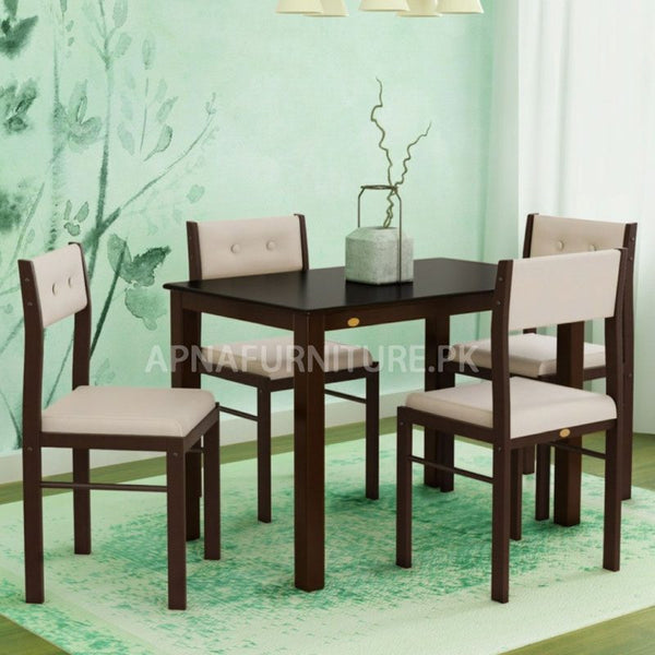 Buy Caleb 4 Seater Dining Table Set at Best Price Online in Pakistan on Apnafurniture.pk