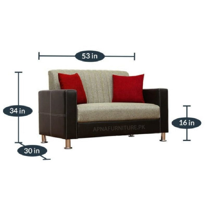Buy Lucia Two Seater Sofa at Best Price Online in Pakistan on Apnafurniture.pk
