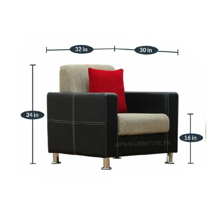 Buy Lucia Single Sofa at Best Price Online in Pakistan on Apnafurniture.pk