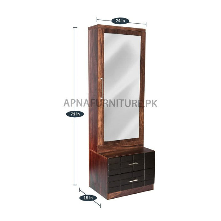 Buy Arianna Dressing Table (Sheesham Wood Veneer with Wood Polish) at Best Price Online in Pakistan on Apnafurniture.pk