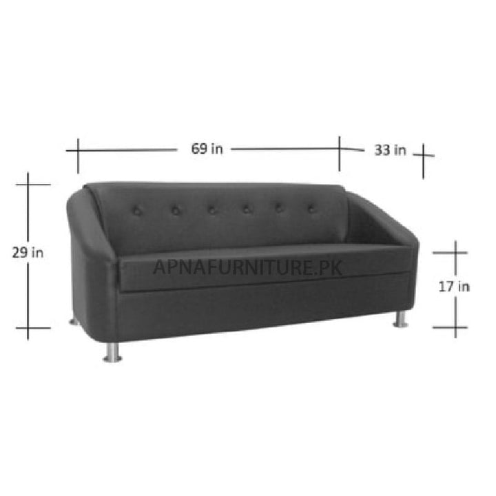Buy Eden Three Seater Sofa at Best Price Online in Pakistan on Apnafurniture.pk