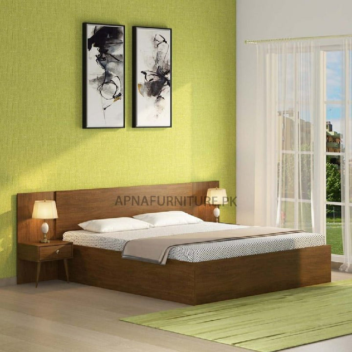 Buy Molly Double Bed with 2 side tables) at Best Price Online in Pakistan on Apnafurniture.pk