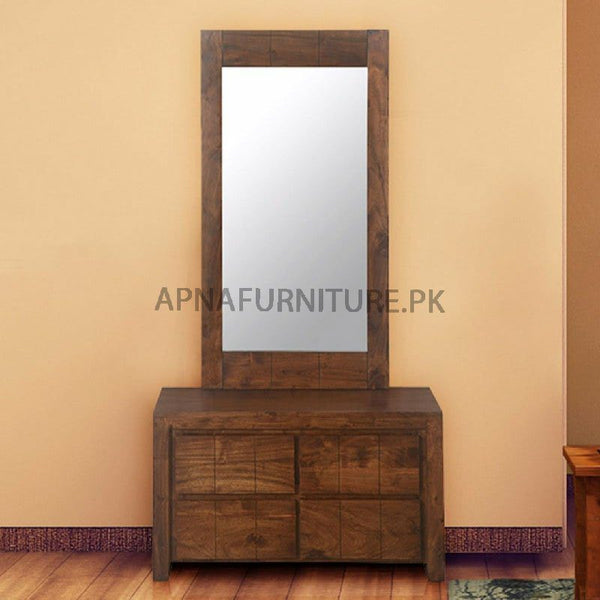 Buy Esther Dressing Table (Sheesham Veneer with Wood Polish) at Best Price Online in Pakistan on Apnafurniture.pk