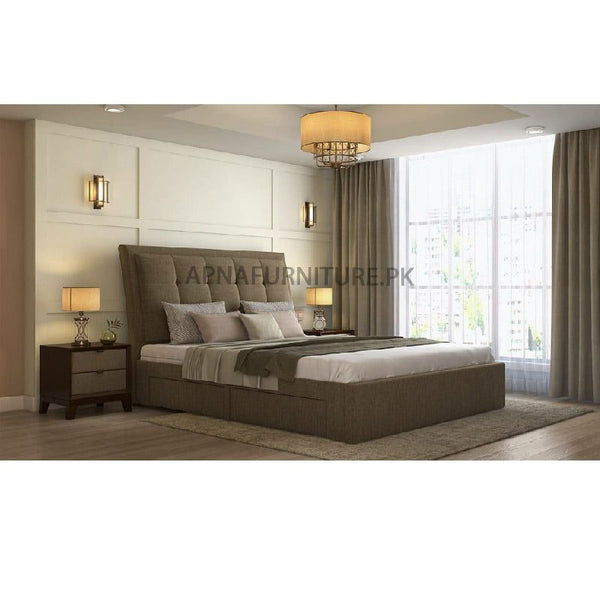 Buy Ximena Storage Double Bed at Best Price Online in Pakistan on Apnafurniture.pk
