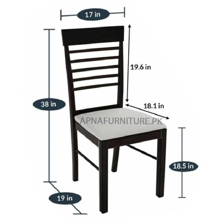 Buy Makayla 4 Seater Dining Table Set at Best Price Online in Pakistan on Apnafurniture.pk