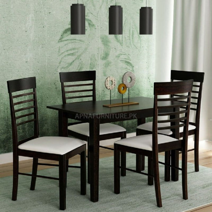 Buy Makayla 4 Seater Dining Table Set at Best Price Online in Pakistan on Apnafurniture.pk