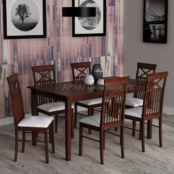 Buy Julia 6 Seater Dining Table Set at Best Price Online in Pakistan on Apnafurniture.pk