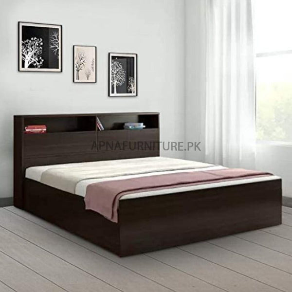 Buy Aleah Double Bed (with 4 storage boxes) at Best Price Online in Pakistan on Apnafurniture.pk
