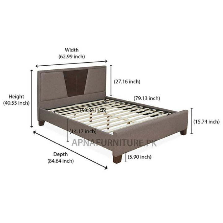 Brynn Double Bed Apnafurniture.pk New Double Bed Prices in Lahore