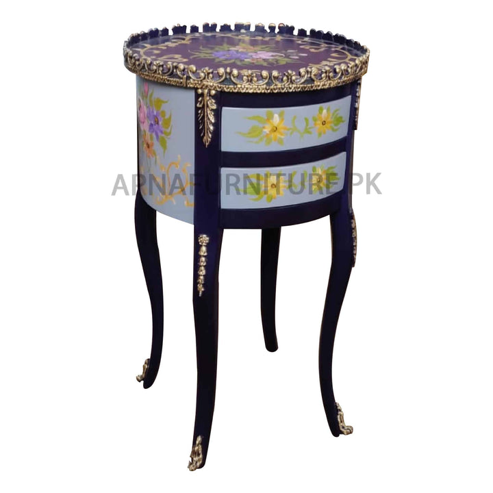 Buy Victor BedSide Table (Hand Painted) at Best Price Online in Pakistan on Apnafurniture.pk