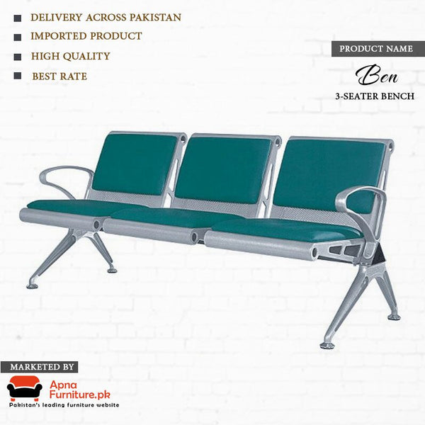 Ben 3 Seater Bench Apnafurniture.pk WOODPECKER
