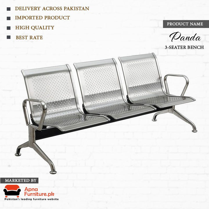 Panda 3 Seater Bench Apnafurniture.pk WOODPECKER