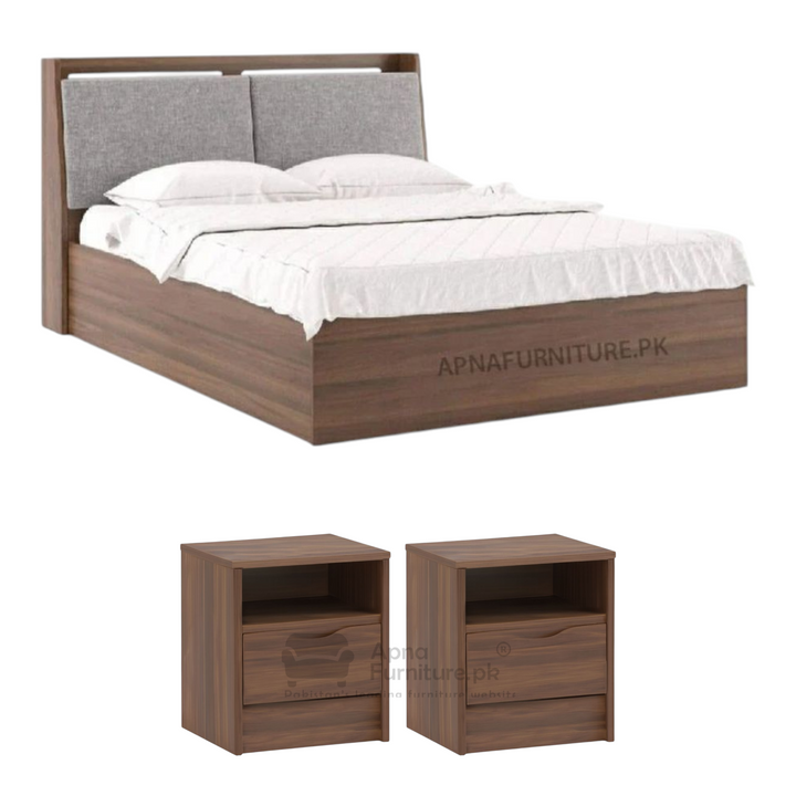 Buy Sevil Bed Set (6 Piece) at Best Price Online in Pakistan on Apnafurniture.pk (Pakistan)