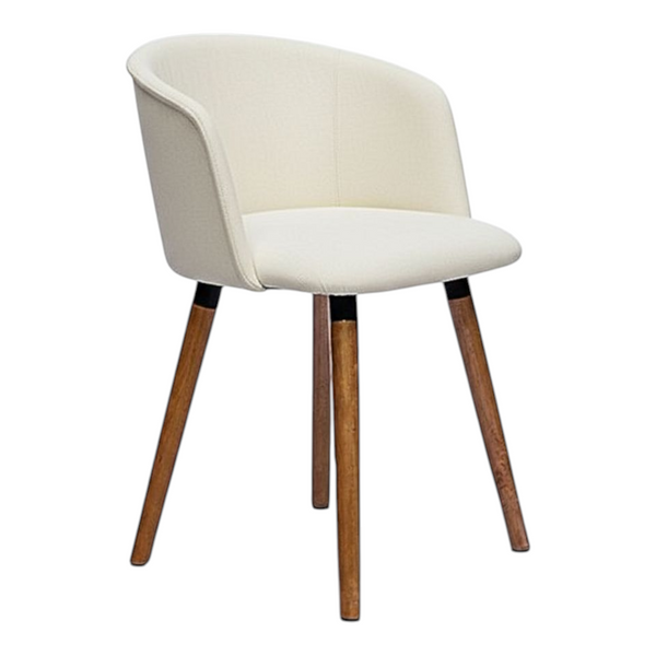 Smokey Visitor Chair - White