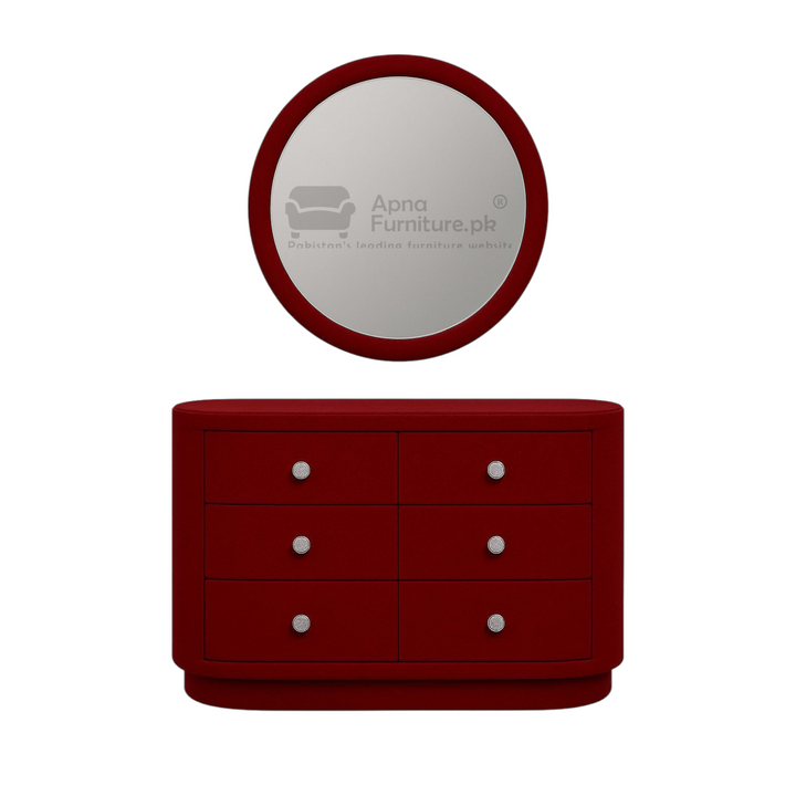 Buy Abeer Round Bed Set (5 Piece) at Best Price Online in Pakistan on Apnafurniture.pk (Pakistan)