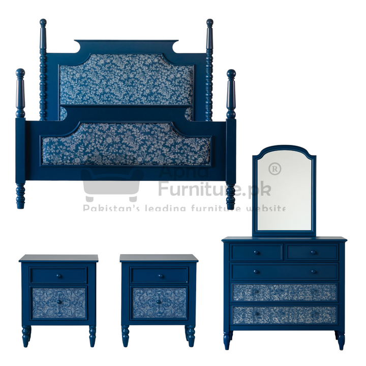 Buy Bluejay Double Bed Set at Best Price Online in Pakistan on Apnafurniture.pk (Pakistan)