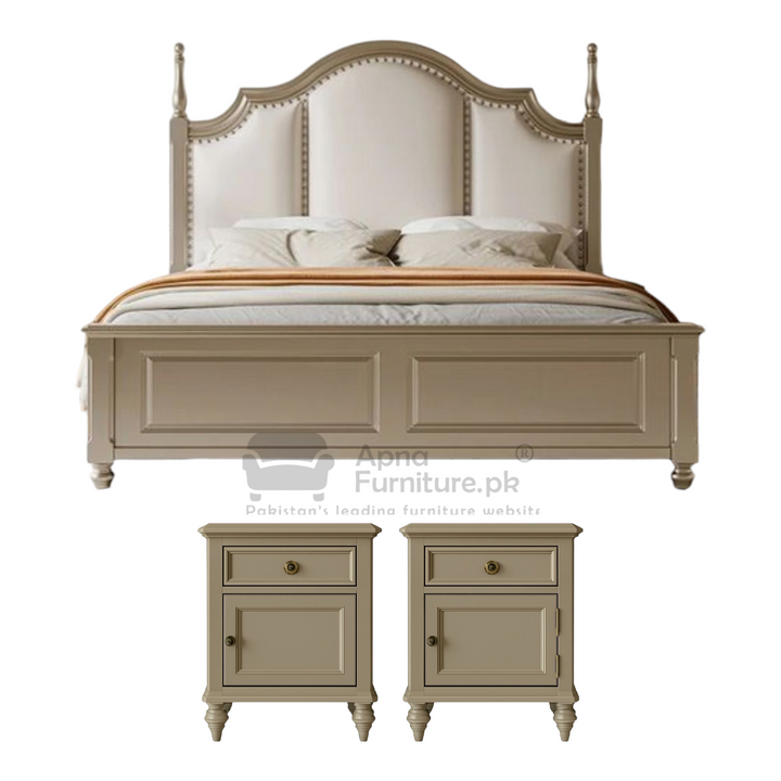 Buy Bob Double Bed Set (5 Piece) at Best Price Online in Pakistan on Apnafurniture.pk (Pakistan)