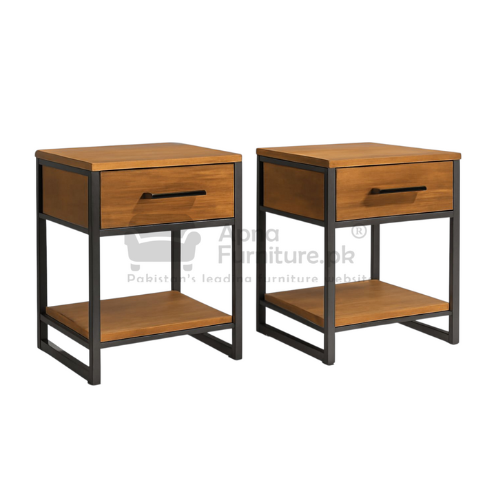 Buy Maya Iron Double Bed Set 5 Piece at Best Price Online in Pakistan on Apnafurniture.pk (Pakistan)