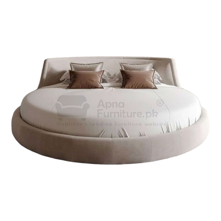 Buy Macaw Round Bed Set (5 Piece) at Best Price Online in Pakistan on Apnafurniture.pk (Pakistan)