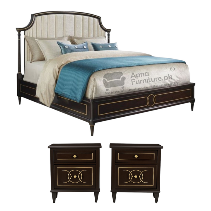 Buy Lake Double Bed Set (5 Piece) at Best Price Online in Pakistan on Apnafurniture.pk (Pakistan)