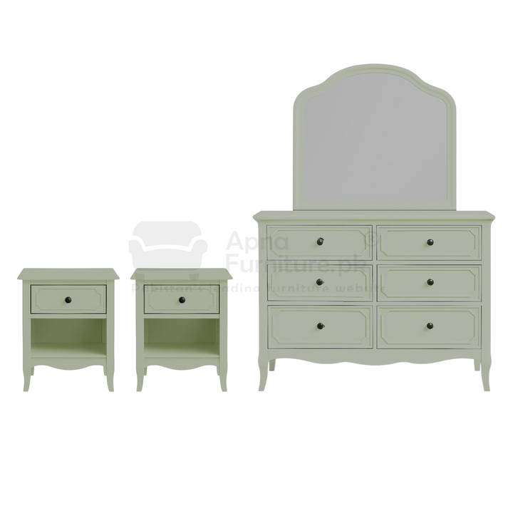 Buy Deni Double Bed Set (5 Piece) at Best Price Online in Pakistan on Apnafurniture.pk (Pakistan)