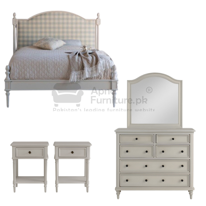 Buy Lark Double Bed Set at Best Price Online in Pakistan on Apnafurniture.pk (Pakistan)