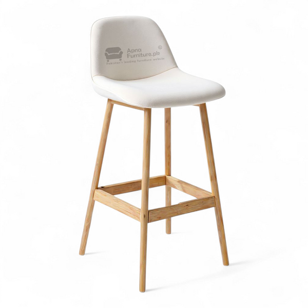 Benni Bar Stool - White