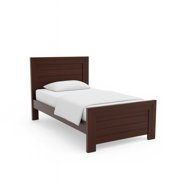 Ringo Single Bed with Solid Wood Structure and Deco Paint Finish