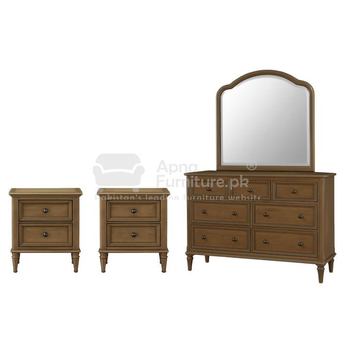 Buy Ranger Double Bed Set (5 Pieces) at Best Price Online in Pakistan on Apnafurniture.pk (Pakistan)