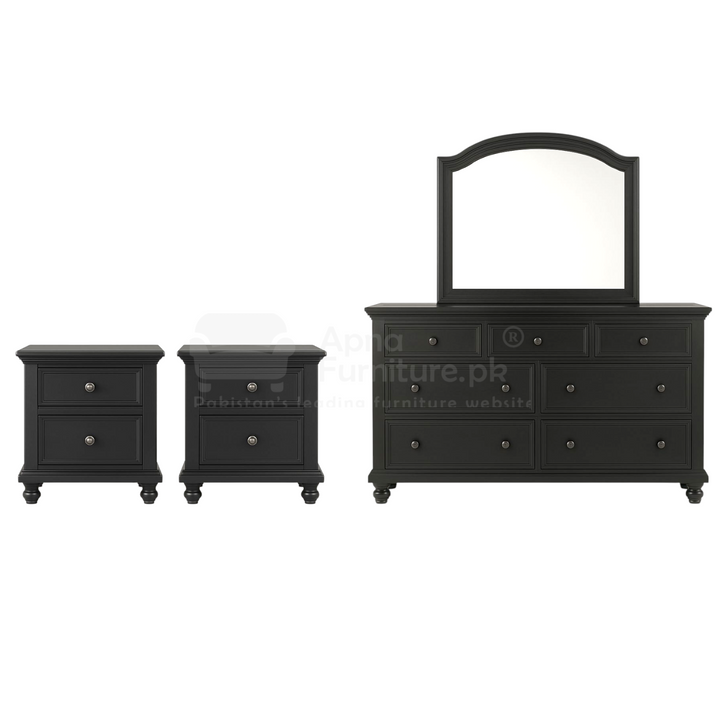 Buy Samira Double Bed Set 5 Piece at Best Price Online in Pakistan on Apnafurniture.pk (Pakistan)