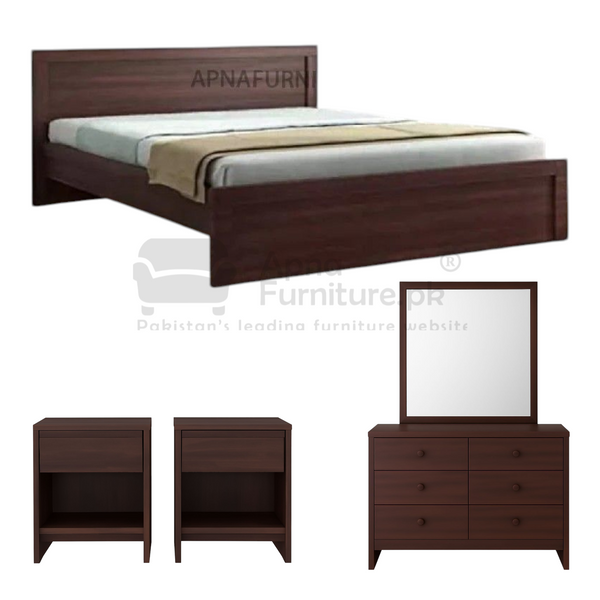 Buy Denver 5 Piece Bed Set at Best Price Online in Pakistan on Apnafurniture.pk (Pakistan)