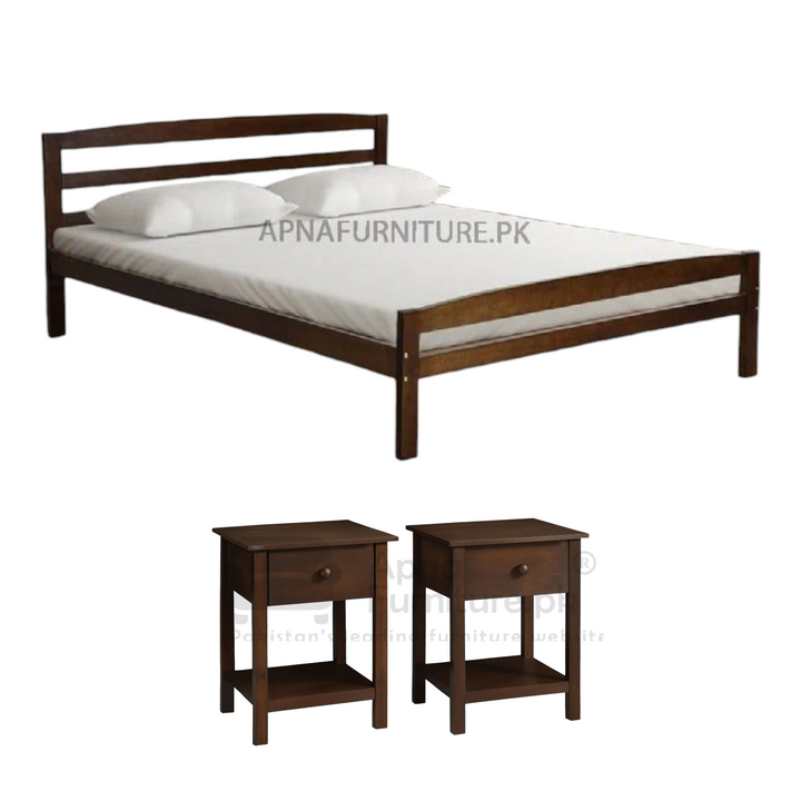 Buy Riza 5 Piece Bed Set at Best Price Online in Pakistan on Apnafurniture.pk (Pakistan)