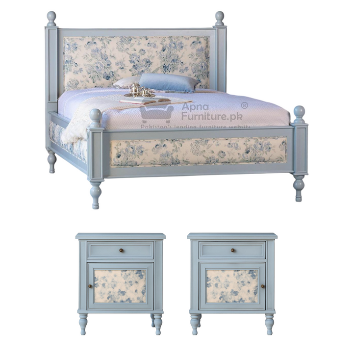 Buy Leen Double Bed Set at Best Price Online in Pakistan on Apnafurniture.pk (Pakistan)