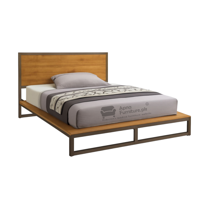 Buy Maya Iron Double Bed Set 5 Piece at Best Price Online in Pakistan on Apnafurniture.pk (Pakistan)