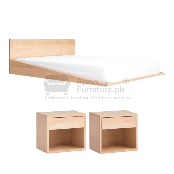 Buy Polka Double Bed Set at Best Price Online in Pakistan on Apnafurniture.pk (Pakistan)