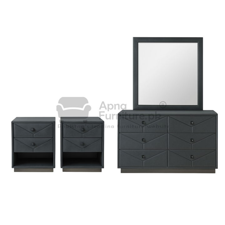 Buy Jumana Double Bed Set (5 Piece) at Best Price Online in Pakistan on Apnafurniture.pk (Pakistan)