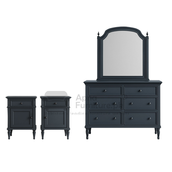 Buy Yasmin Double Bed Set 5 Piece at Best Price Online in Pakistan on Apnafurniture.pk (Pakistan)