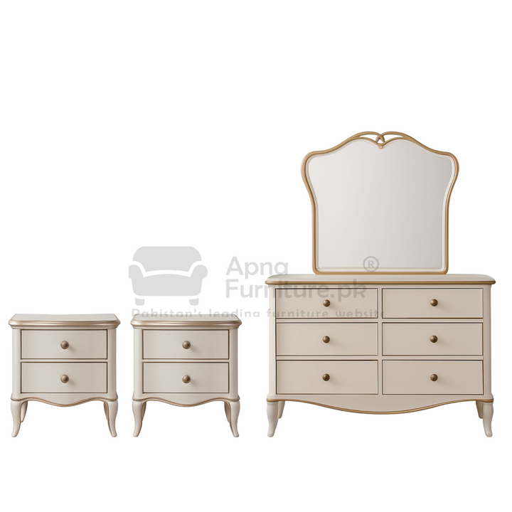 Buy Rig Double Bed Set (5 Piece) at Best Price Online in Pakistan on Apnafurniture.pk (Pakistan)